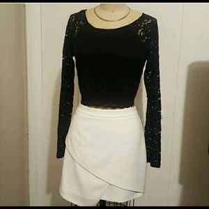 Black Lace Top from EXPRESS 💕